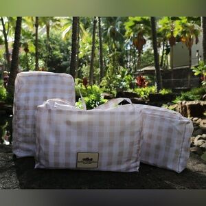 🆕 Exclusive Royal Hawaiian Center Palaka Travel Packing Cubes - Set of 3